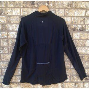 size xxl Tangerine lightweight pullover 1/2 zip athletic top shirt running (back